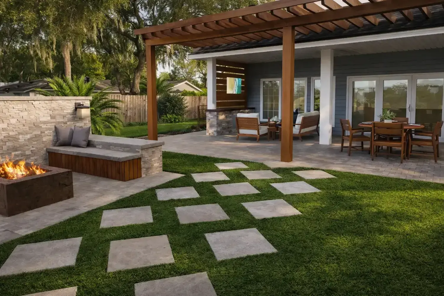 Pergola and pavilion design by Serene Spaces Studio